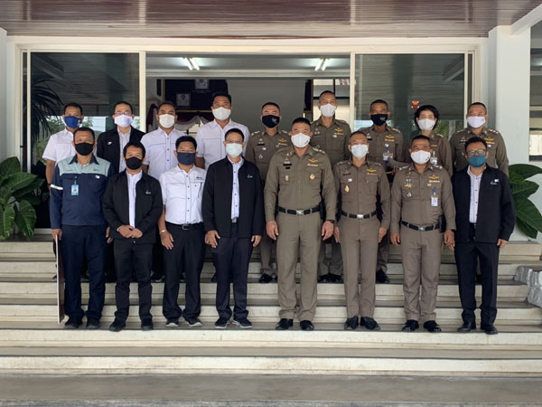 ตำรวจภูธรภาค 9 ให้การต้อนรับผู้จัดการใหญ่บริษัท ทรานส์ไทย-มาเลเชีย(ประเทศไทย) จำกัด