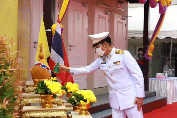 โรงพยาบาลสงขลานครินทร์ จัดพิธีรับพระราชทาน “ห้องตรวจหาเชื้อ (Modular Swab Unit)” พัฒนาโดยเอสซีจี ช่วยปกป้องทีมแพทย์ให้ปลอดภัย เสริมความมั่นใจให้ประชาชน