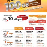 CAT เล่นเน็ตเพลิน เดือนละ 100 GB