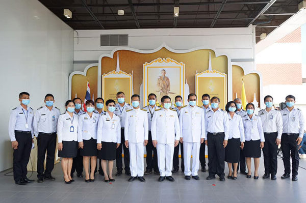 ท่าอากาศยานหาดใหญ่จัดพิธีถวายเครื่องราชสักการะ พระบาทสมเด็จพระปรเมนทรรามาธิบดีศรีสินทรมหาวชิราลงกรณ พระวชิรเกล้าเจ้าอยู่หัว (รัชกาลที่ 10) เนื่องในโอกาสวันเฉลิมพระชนมพรรษา