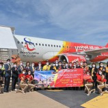 สายการบินไทยเวียตเจ็ทเปิดเที่ยวบินปฐมฤกษ์ สุวรรณภูมิ-ขอนแก่น   จัดเซอร์ไพรส์คอนเสิร์ต ‘หญิงลี’ บนเที่ยวบิน