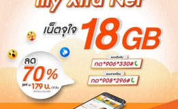 CAT โปรแรงแซงทุกโค้ง เน็ตเร็วเต็มสปีด 18 GB  ลดค่าบริการถึง 70%