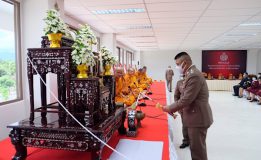 ตำรวจภูธรภาค 9 จัดพิธีทำบุญอุทิศส่วนกุศลให้แก่ข้าราชการตำรวจที่เสียชีวิตจากการปฎิบัติหน้าที่ เนื่องใน “วันตำรวจ” ประจำปี ๒๕๖๓