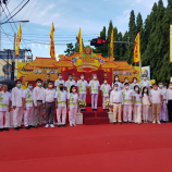 สมาคมสมาพันธ์ธุรกิจการท่องเที่ยวจังหวัดสงขลา ร่วมกับ หน่วยการภาครัฐ จัดพิธีเปิดงาน”เทศกาลกินเจหาดใหญ่ ประจำปี 2563″ “กินเจ ถูกปากถูกใจ ถูกอนามัย ไร้แอลกอฮอล์”