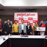 ท่าอากาศยานหาดใหญ่แถลงข่าวต้อนรับเที่ยวบินปฐมฤกษ์สายการบิน Thai Vietjet Air