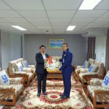 ท่าอากาศยานหาดใหญ่เข้าเยี่ยมคารวะแสดงความยินดีผู้บังคับการกองบิน 56