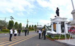 ท่าอากาศยานหาดใหญ่เข้าร่วมพิธีวางพวงมาลา เนื่องในวันวีรไทย