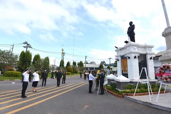 ท่าอากาศยานหาดใหญ่เข้าร่วมพิธีวางพวงมาลา เนื่องในวันวีรไทย