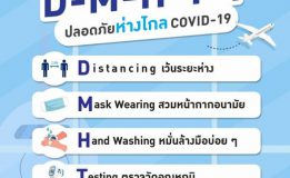 ✈️บินวิถีใหม่ D-M-H-T-T ปลอดภัยห่างไกล COVID-19✨