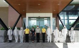 ท่าอากาศยานหาดใหญ่ดำเนินการทำความสะอาดพร้อมฉีดพ่นยาฆ่าเชื้อในการป้องกันการแพร่ระบาดของโรคติดเชื้อไวรัสโคโรนา (COVID-19)