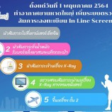 ท่าอากาศยานหาดใหญ่ จะเริ่มใช้ระบบตรวจสอบสัมภาระลงทะเบียน In-Line Screening (สัมภาระลงทะเบียนโหลดใต้ท้องเครื่อง) แบบใหม่