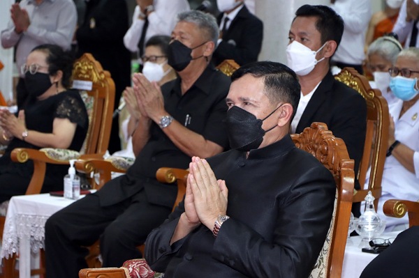 นายกฯ นครหาดใหญ่ ร่วมเป็นประธานสวดพระอภิธรรม พระเดชพระคุณ​ พระธรรมวงศาจารย์​ ( นิมิตร​ จิตฺตทนฺโต​)​