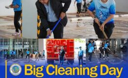 เทศบาลเมืองคอหงส์ ช่วยกันพัฒนาความสะอาดโดยรอบอาคารสำนักงาน (Big Cleaning Day)