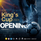 NOW KING’S CUP 2024 OPENING ร่วมกันเปิดเทศกาลใหม่ เพิ่มสีสันให้ชาวสงขลาและประเทศไทย ขอเรียนเชิญทุกท่านชมการแข่งขันกีฬาฟุตบอลชิงถ้วยพระราชทานคิงส์คัพ ครั้งที่ 50