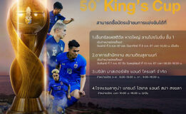 ตามคำเรียกร้อง “คิงส์คัพ ครั้งที่ 50” ! Update : จุดจำหน่ายบัตรพร้อมรับบัตรจริง