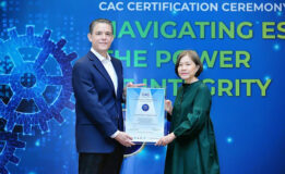 หาดทิพย์ (HTC) รับประกาศนียบัตรสมาชิกแนวร่วมต่อต้านคอร์รัปชัน ของภาคเอกชนไทย (CAC) ครั้งที่ 3