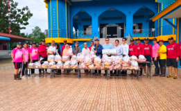 บริษัท​ ผลิตไฟฟ้า​ขนอม​ จำกัด มอบถุงยังชีพ​ ช่วยเหลือผู้ประสพภัยน้ำท่วม