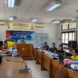 อำเภอขนอมประชุมคณะกรรมการให้ความช่วยเหลือผู้ประสบภัยพิบัติอำเภอขนอม (ก.ช.ภ.อ.ขนอม) ครั้งที่ 1/2568