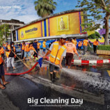 เทศบาลนครหาดใหญ่ Big Cleaning Day ดำเนินการพัฒนา ฉีดล้าง ทำความสะอาดพื้นที่