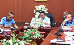 เทศบาลเมืองเขารูปช้าง ประชุมติดตามผลการดำเนินงานของคณะกรรมการเพื่อออกแบบและก่อสร้างระบบรวบรวม ระบบระบายน้ำ และระบบบำบัดน้ำเสียรวม