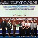 มรภ.สงขลา ลงนามความร่วมมือ “วช.-38 ราชภัฏ” ปั้นบุคลากรด้านวิจัยและนวัตกรรม พร้อมส่งผลงานสร้างมูลค่าเพิ่มผลิตภัณฑ์น้ำผึ้งชันโรงฯ ประกวดผลงานวิศวกรสังคม