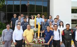 โรงไฟฟ้าขนอม สืบสานประเพณีถวายเทียนพรรษาแก่ทุกวัดในอำเภอขนอม