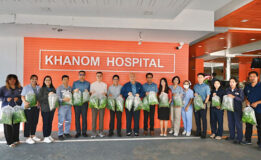 โรงไฟฟ้าขนอมร่วมส่งเสริมสุขภาพ ส่งมอบผักปลอดสารพิษสู่โรงพยาบาลขนอม