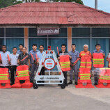 โรงไฟฟ้าขนอม มอบอุปกรณ์ความปลอดภัยให้ชุมชนท่าบ่อโก