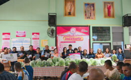 โรงไฟฟ้าขนอมร่วมกับชมรมกำนันผู้ใหญ่บ้านอำเภอขนอม มอบผักอินทรีย์จากขนอมโมเดลและอุปกรณ์ออกกำลังกาย แก่ สถานคุ้มครองคนไร้ที่พึ่งภาคใต้ จังหวัดนครศรีธรรมราช