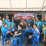 โรงไฟฟ้าขนอมจับมือชุมชน สร้างสุขภาพที่ดี ผ่านกิจกรรมคัดกรองความเสี่ยงแบบเร่งด่วน(เบาหวาน ความดัน)