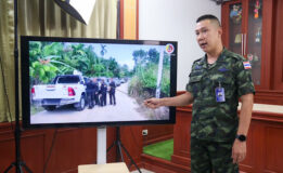 ตรวจพบกลุ่มผู้ก่อเหตุรุนแรงหลบซ่อนพักพิงในพื้นที่ อ.สะบ้าย้อย จ.สงขลา พร้อมบูรณาการทุกภาคส่วนเจรจาให้เข้าสู่กระบวนการยุติธรรม ด้านเจ้าหน้าที่เข้าบังคับใช้กฎหมายจำกัดเสรีการปฏิบัติของกลุ่มขบวนการภายใต้หลักสิทธิมนุษยชนเคร่งครัด