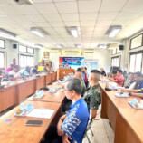 อำเภอขนอมประชุมคณะกรรมการบริหารงานแบบบูรณาการอำเภอ (กบอ.)