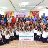 “56 ปี หาดทิพย์” ร่วมปรับปรุงโรงอาหาร พร้อมจัดกิจกรรมส่งเสริมจริยธรรม และอนุรักษ์สิ่งแวดล้อม ณ โรงเรียนสมเด็จเจ้าพะโคะ สงขลา