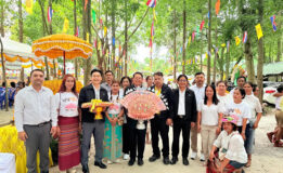 โรงไฟฟ้าขนอม ร่วมทอดกฐินสามัคคี ณ วัดกลาง (โครงการเปิดเมืองพุทธภูมิฯ) สืบสานพระพุทธศาสนาและพัฒนาศูนย์เรียนรู้ท้องถิ่น