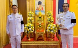 มรภ.สงขลา เข้ารับถ้วยรางวัลพระราชทาน รางวัลที่ 2 รางวัลความถูกต้องเรียบร้อย/การอ่านจังหวะสม่ำเสมอ ในการแข่งขันเข้ารับพระราชทานปริญญาบัตร กลุ่มมหาวิทยาลัยราชภัฏเขตภาคใต้