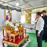 อำเภอขนอมร่วมพิธีสมโภชน์เงินขวัญถุงพระราชทานกองทุนแม่ของแผ่นดิน