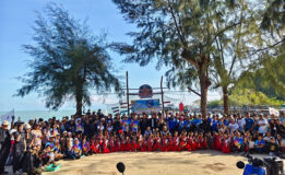 นายอำเภอขนอมเปิดกิจกรรม ปตท. เดิน – วิ่ง รักษ์หาด รักษ์ธรรมชาติขนอม (ครั้งที่ ๔/๒๕๖๘)