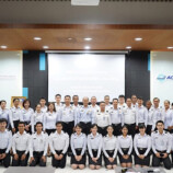 ท่าอากาศยานหาดใหญ่จัดพิธีประดับเครื่องหมายตำแหน่ง สร้างขวัญกำลังใจพนักงาน