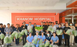 โรงไฟฟ้าขนอม ส่งมอบผักปลอดสารพิษกว่า 100 กิโลกรัม จาก “Khanom Model” สู่โรงพยาบาลขนอม มุ่งสร้างสุขภาวะและโภชนาการปลอดภัยแก่ผู้ป่วย ขับเคลื่อนเป้าหมายการพัฒนาที่ยั่งยืน