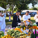 นายอำเภอขนอมร่วมพิธีประดิษฐานพระพิฆเนศ และทำบุญครบรอบ ๑๒ ปี มีรณกาล พระครูไพโรจน์คณาภิบาล (สหัช ปญญาวุโธ)