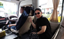 พิธีเปิดโครงการ  “Amazing Hatyai Happy Bus”  บริการรถโดยสารสาธารณะฟรี!! ในเขตเทศบาลนครหาดใหญ่ ณ บริเวณด้านหน้าสถานีรถไฟหาดใหญ่