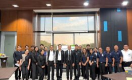 ท่าอากาศยานหาดใหญ่ เปิดโครงการฝึกอบรมหลักสูตรการปฏิบัติงานด้านการบริหารหลุมจอดอากาศยาน และควบคุมลานจอดและจราจรภาคพื้น ให้กับพนักงาน ทหญ