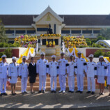 อบจ.สงขลา ร่วมพิธีวางพานพุ่มถวายราชสักการะ เนื่องในวันพ่อขุนรามคำแหงมหาราช ประจำปี 2569