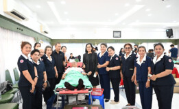 โรงไฟฟ้าขนอม สนับสนุนภารกิจทางการแพทย์ ร่วมกับกลุ่มงานธนาคารเลือด รพ.มหาราช และ กิ่งกาชาดอำเภอขนอม เสริมคลังโลหิตสำรองเพื่อการรักษาพยาบาล