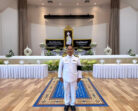 ท่าอากาศยานหาดใหญ่เข้าร่วมพิธีถวายน้ำสรงพระศพเบื้องหน้าพระรูปสมเด็จพระเจ้าลูกเธอ เจ้าฟ้าพัชรกิติยาภา นเรนทิราเทพยวดี กรมหลวงราชสาริณีสิริพัชร มหาวัชรราชธิดา