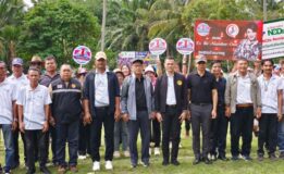 นายอำเภอขนอมเปิดการแข่งขันกีฬาเจดีย์หลวง คัพ ครั้งที่ ๑๔