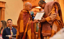 บริษัท ผลิตไฟฟ้าขนอม จำกัด ร่วมแสดงมุทิตาจิตต้อนรับพระพิเชษฐ์ ปิยธัมโม รับรางวัลเสาอโศก ผู้นำศีลธรรม และเกียรติบัตร Walk for Peace