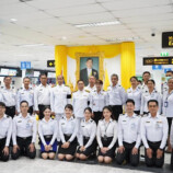 ท่าอากาศยานหาดใหญ่ทำพิธีถวายสัตย์ปฏิญาณเพื่อเป็นพนักงานที่ดีและพลังของแผ่นดิน เนื่องในโอกาสวันเฉลิมพระชนมพรรษา พระบาทสมเด็จพระเจ้าอยู่หัว