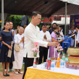 นายกเทศมนตรีตำบลขนอมเข้าร่วมกิจกรรมงานสมโภชน์ศาลหลักเมืองขนอม ปี 2569