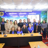เทศบาลตำบลขนอมร่วมต้อนรับพนักงานเทศบาลโอนมาดำรงตำแหน่งสายบริหารในสังกัดเทศบาลตำบลขนอม